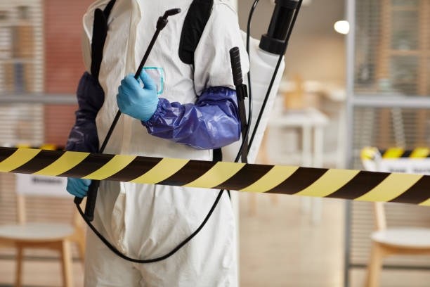 Professional Biohazard Cleanup technician working in West Columbia, SC